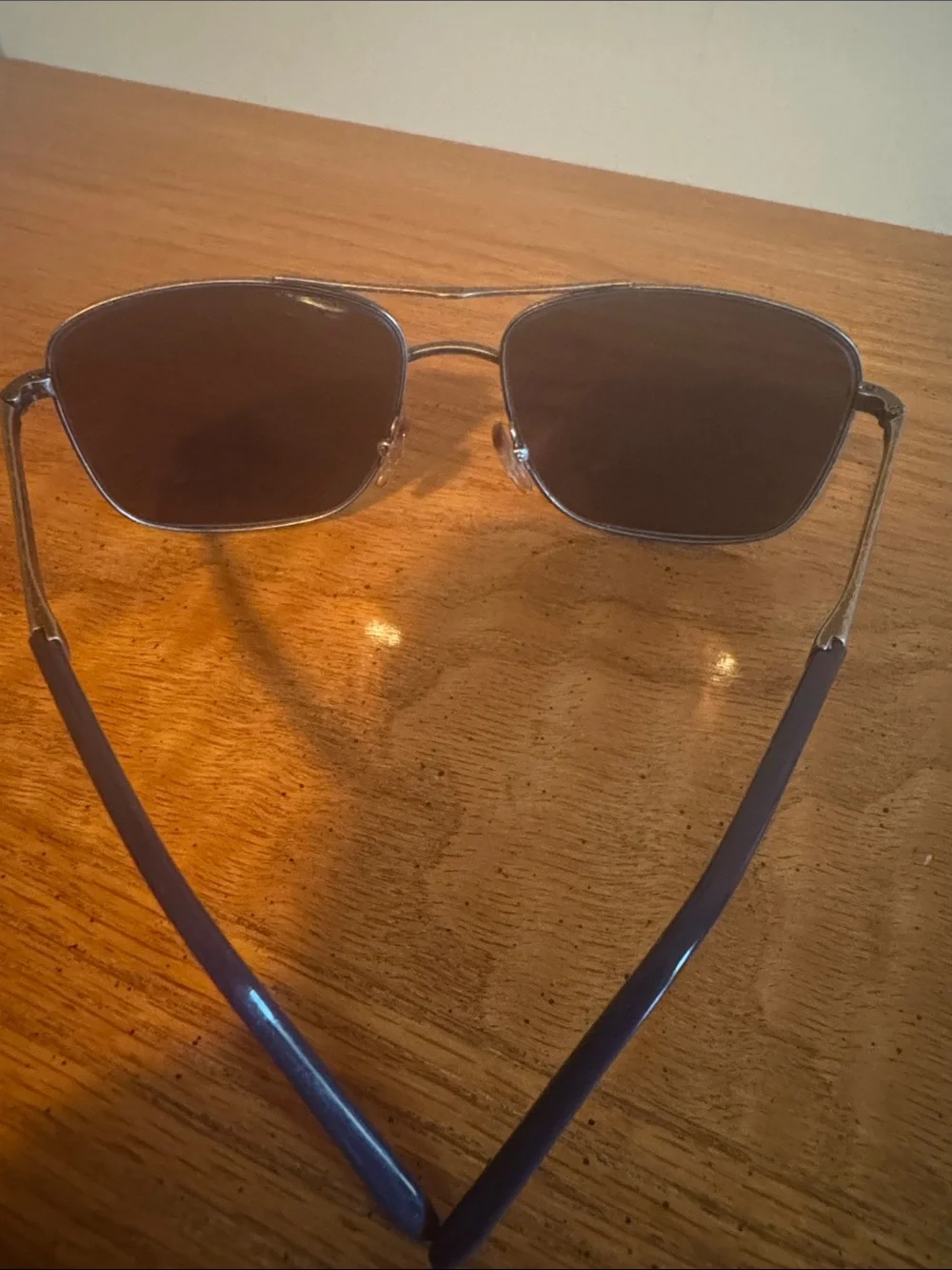 Ermenegildo Zegna Black/Gray Lens Metal Frame Sunglasses with original case